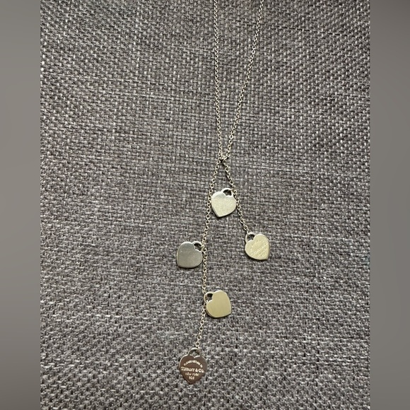 Tiffany & Co drop heart return to Tiffany necklace Retired - Picture 1 of 6
